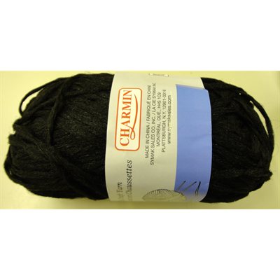 CHARMIN Slipper & Craft Yarn "Black" #1452-02