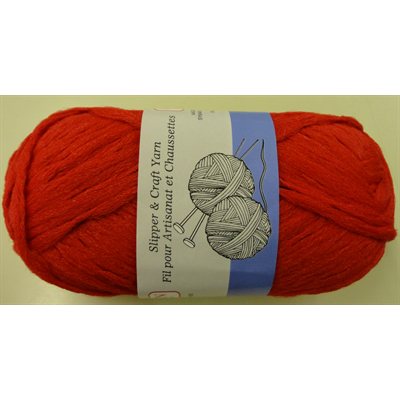 CHARMIN Slipper & Craft Yarn "Red" # 1452-05