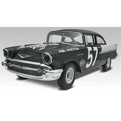 Revell 85-4240 "1957 Chevrolet 150 Utility Sedan 'Black Widow' " 2 'n 1 Plastic Model Kit 