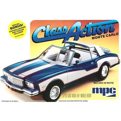 MPC-702 " Class Action 1980 Monte Carlo " Plastic Model Kit