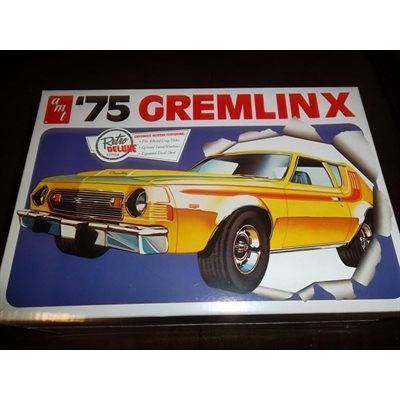 AMT-768 " 1975 Gremlin X 2-in-1 Stock or Drag " Plastic Model Kit