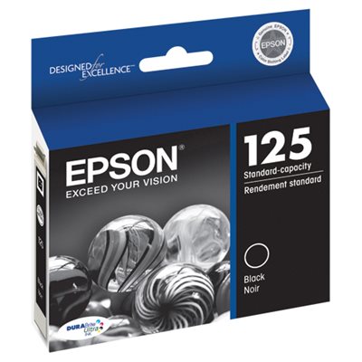 Epson Cartouche d'encre Noire #125 "T0125120-S"