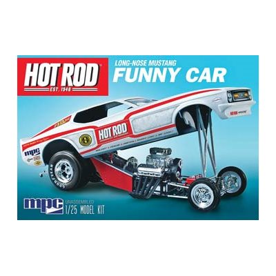 MPC-801 " 1970 Hot Rod Magazine Long-Nose Mustang Funny Car " Plastic Model Kit 