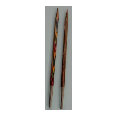 Knit Picks Rainbow Wood Interchangeable Tips 4.50 mm  /  US 7 (9290450)