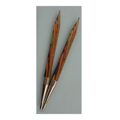 Knit Picks Rainbow Wood Interchangeable Tips 8.00 mm  /  US 11 (9290800)