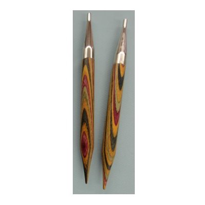 Knit Picks Rainbow Wood Interchangeable Tips 9.00 mm  /  US 13 (9290900)