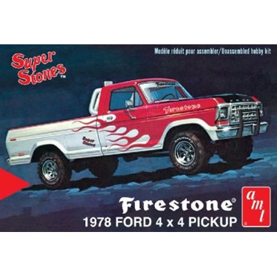 AMT-858  "Super Stones" Ford 4X4 Pickup 1978 " Plastic Model Kit 