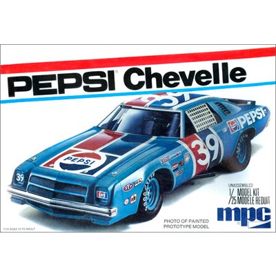 MPC-808 " Pepsi Chevy Chevelle Stock Car " Plastic Model Kit 