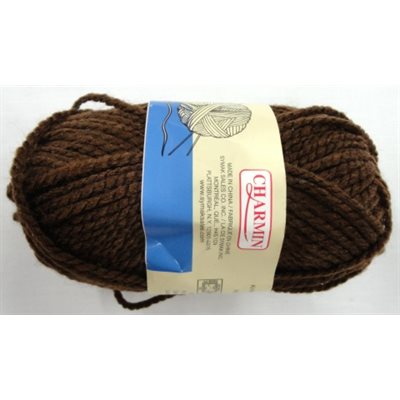 CHARMIN Chunky Knitting Worsted Weight "Brun" #1451-09