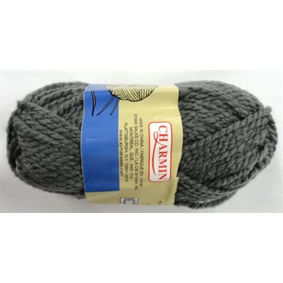 CHARMIN Chunky Knitting Worsted Weight "Medium Grey" #1451-10