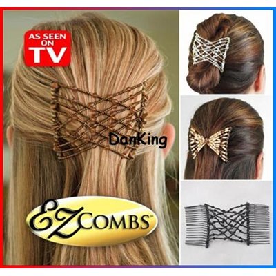 Hair ezcombs stretchable  as senn  on TV