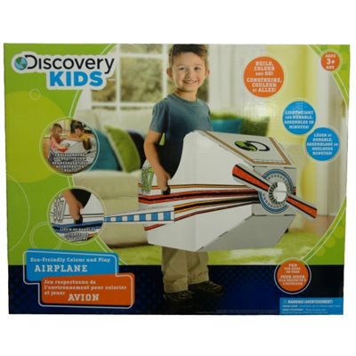 DISCOVERY KIDS  Avion en carton