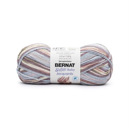 Fil Bernat Softee Baby Jacquards - "Lavender Tea" no. 52006 - 120 g (161052)