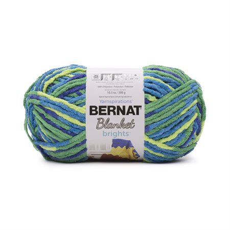 Fil BERNAT Blanket Brights "Blue Flash" no.12030 Var. - 300g (161212) 