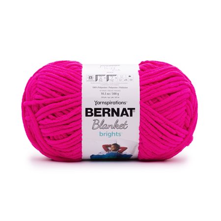 Fil BERNAT Blanket Brights "Bright Pink" no.12042 - 300g (161212) 