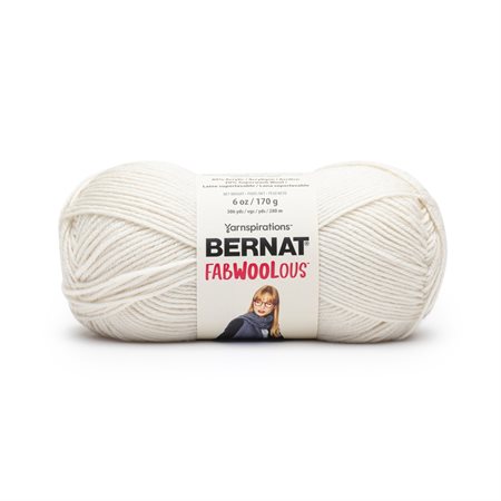 BERNAT fil Fabwoolous – "Cream" no. 25001 (161125)